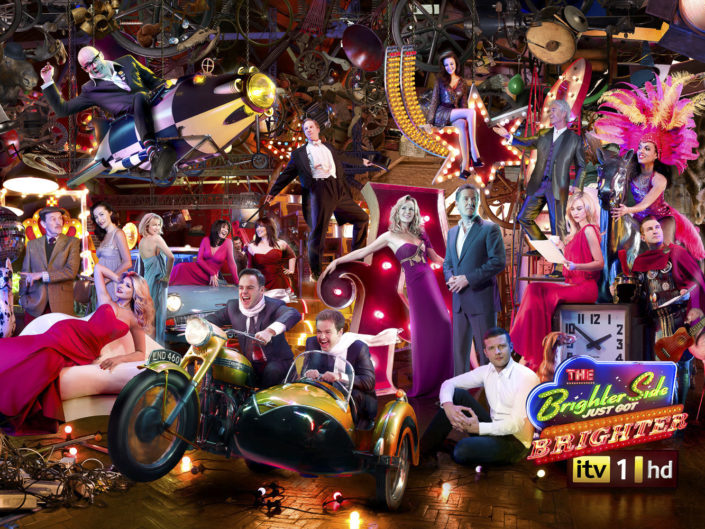 ITV HD UK Celebrity Advertising Campaign
